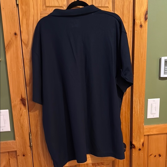 NWT Carhartt Men's Navy Blue Shirt Short Sleeve Polo Style Top - Picture 7 of 7